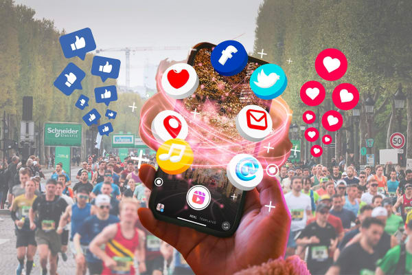Réseaux sociaux : quel impact sur les coureurs débutants ?
