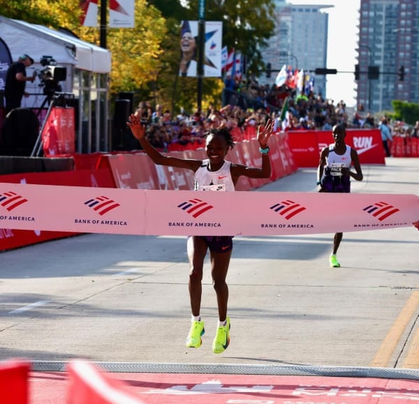 Chicago Marathon: World Record for Ruth Chepngetich at 2:09:56