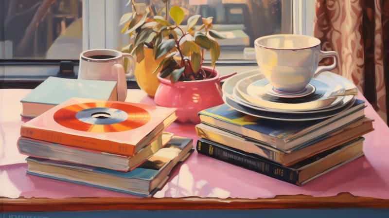 (Image) Books (Midjourney)