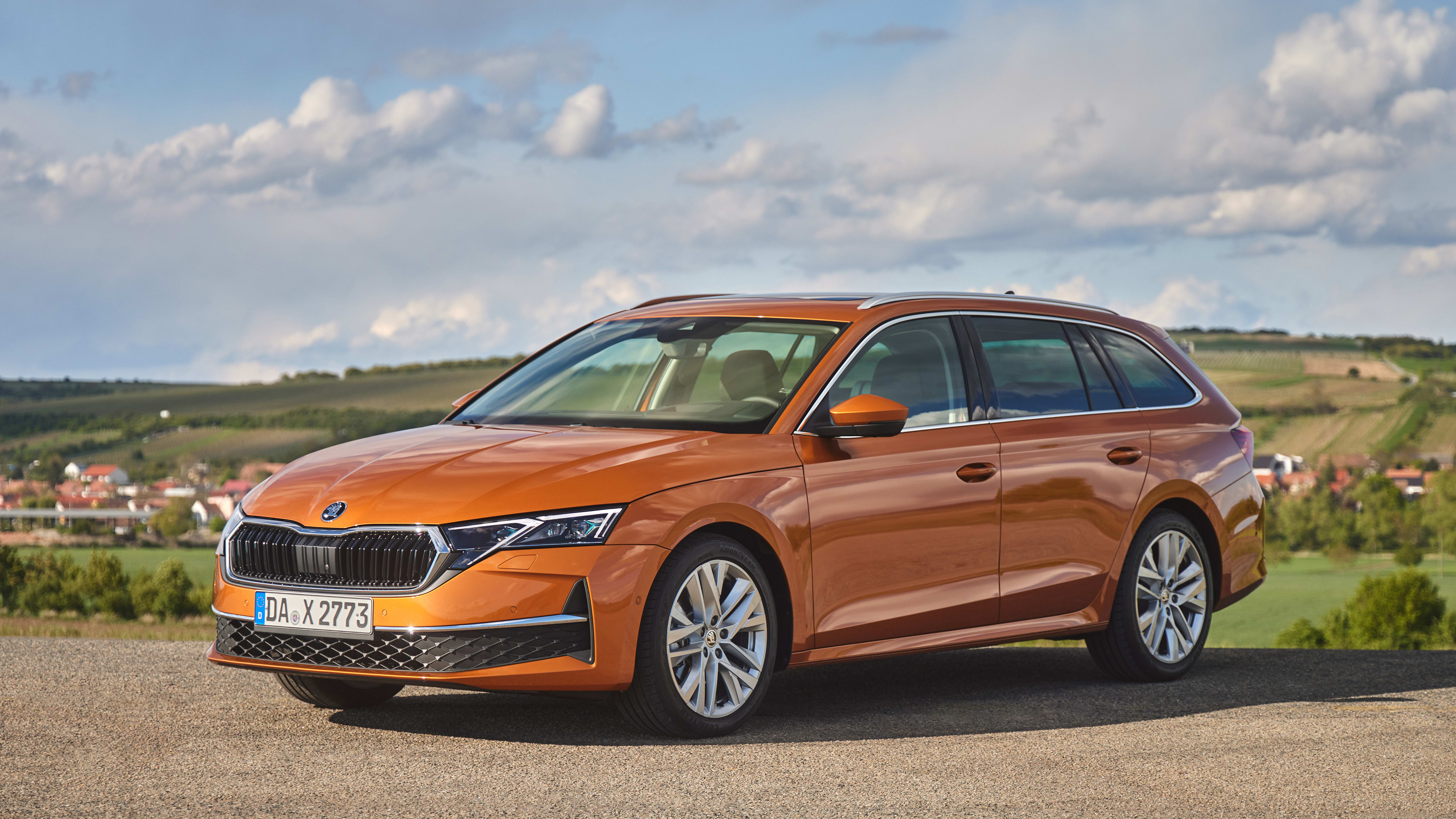 Ein Skoda Octavia Combi.