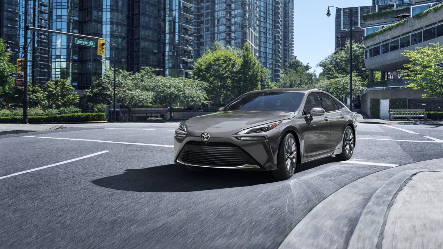 Ein Toyota Mirai.