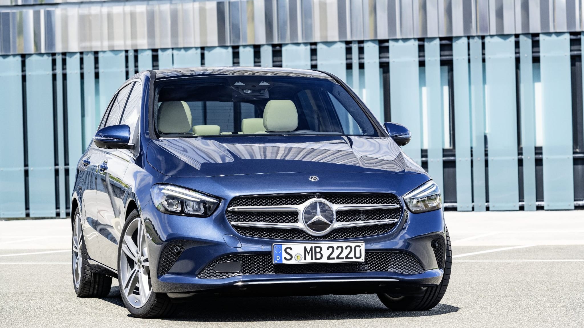Die Mercedes B-Klasse.