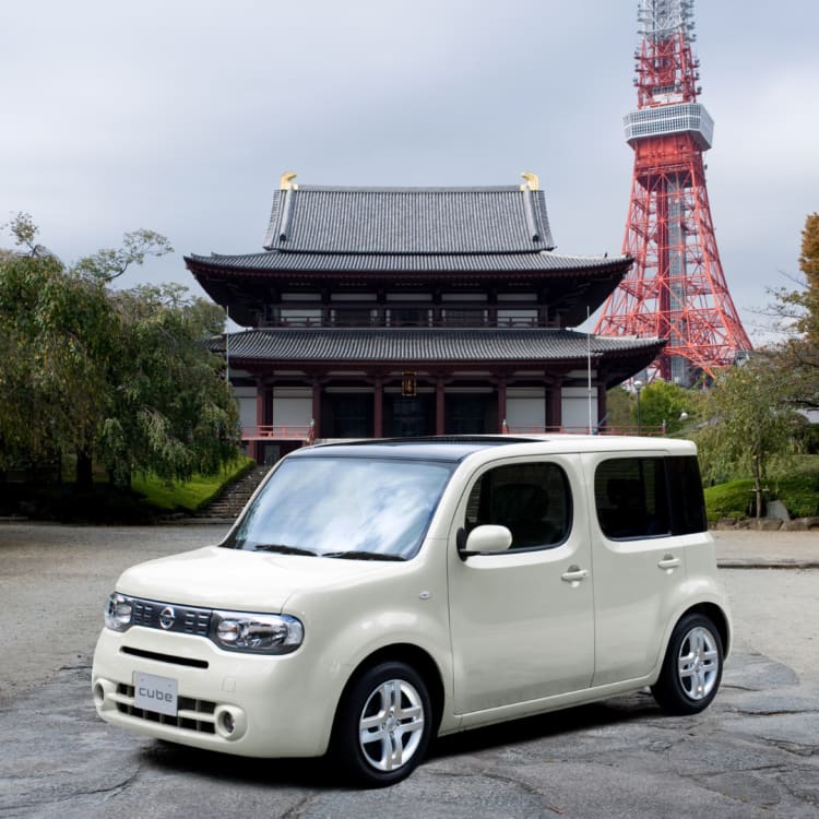 Ein Nissan Cube.