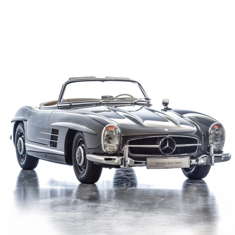 Ein Mercedes 300 SL.