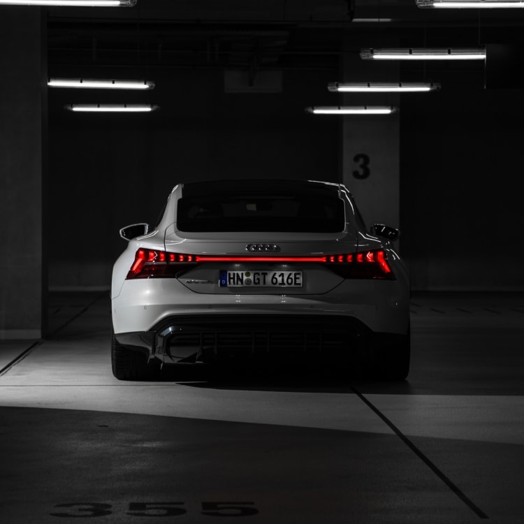 Heck des Audi e-tron GT