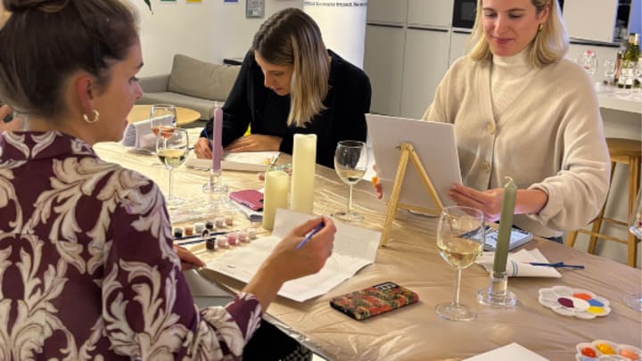 Community Event: Art & Wine Night