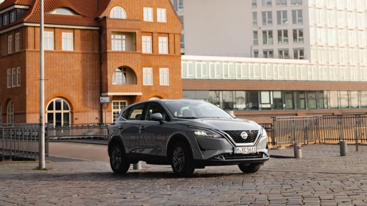 Der Nissan Qashqai in Hamburg.