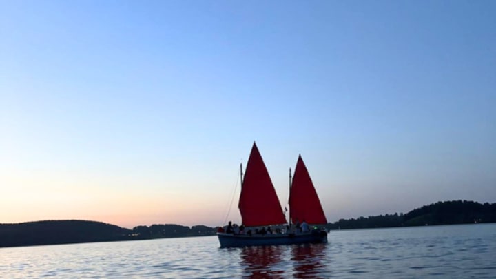 Sunset Sailing in August