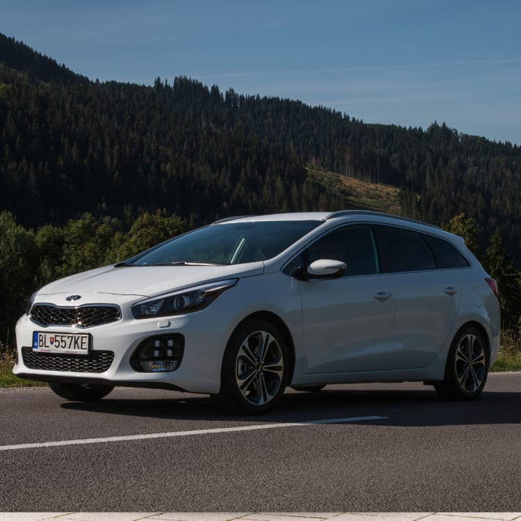 Ein Kia c'eed Sportswagon.