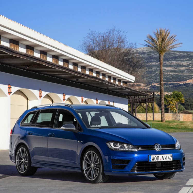 Ein VW Golf Variant.