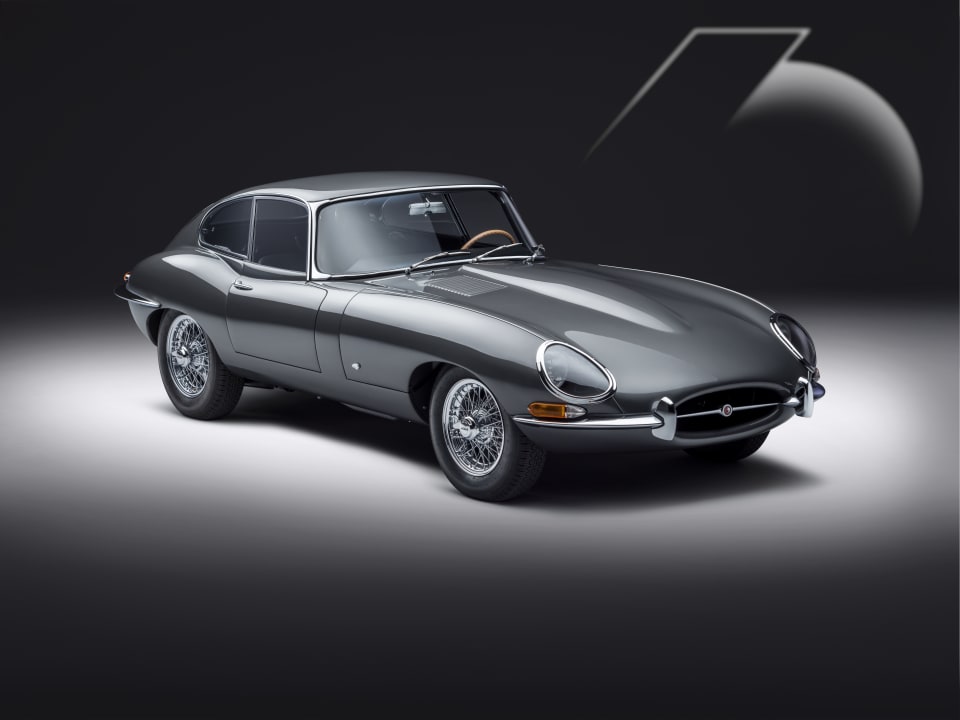 Ein Jaguar E-Type.