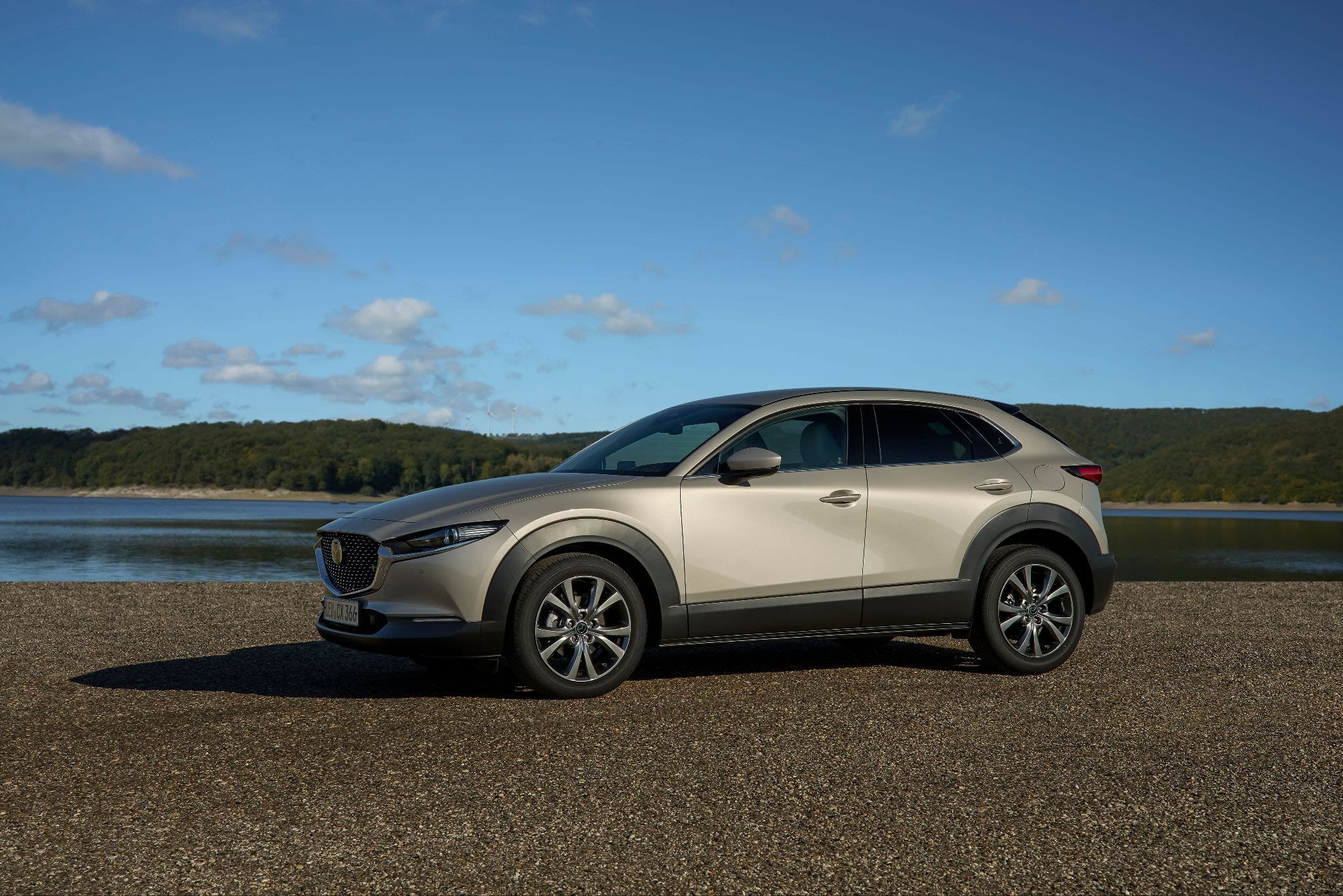 Der Mazda CX-30.