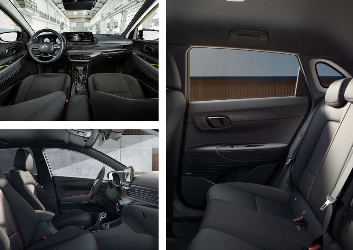 Das Interieur des Hyundai i20.
