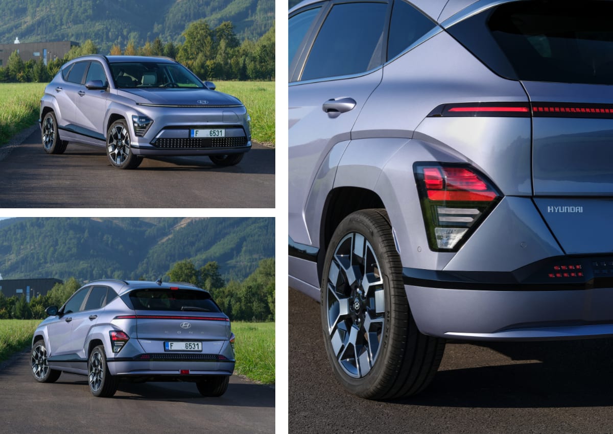 Das Exeterieur des Hyundai KONA Elektro.