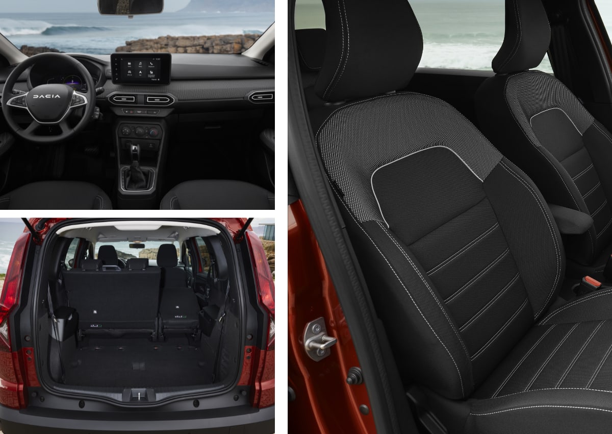 Das Interieur des Dacia Jogger.