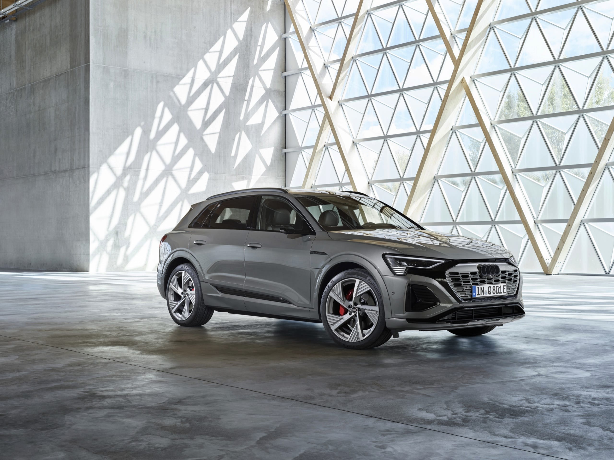 Ein Audi Q8 e-tron.