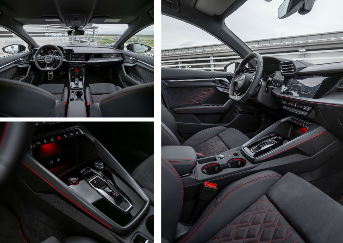 Das Interieur des Audi S2 Sportback.
