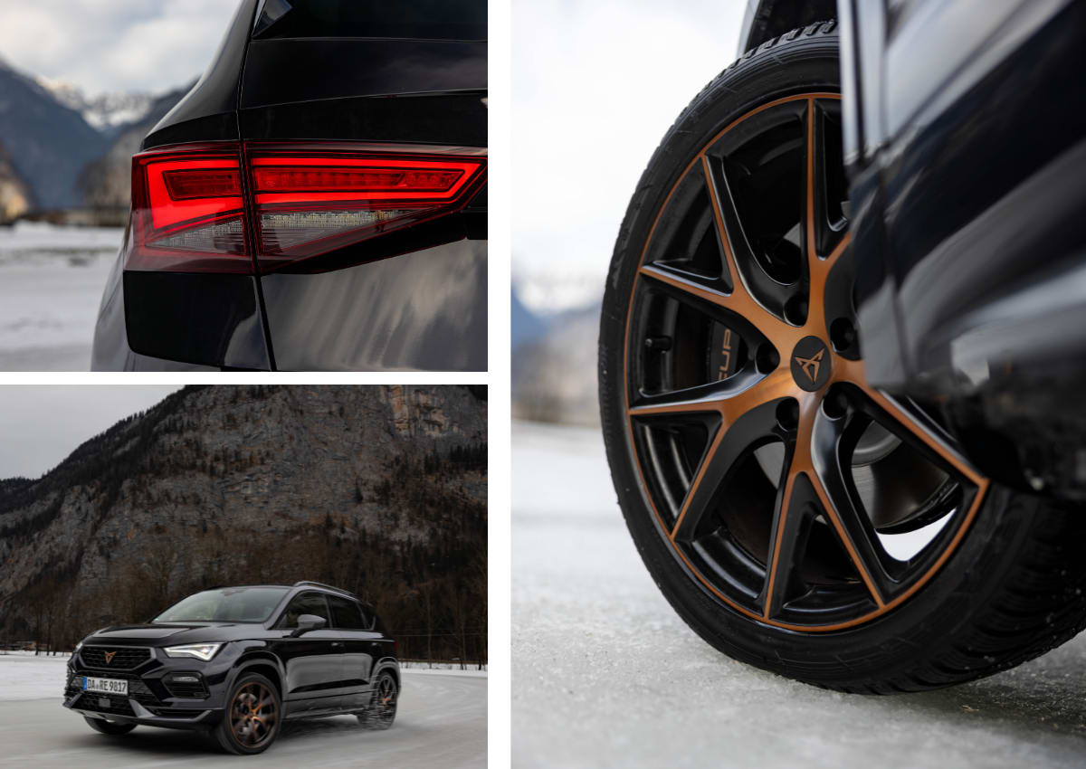 Das Exterieur des Cupra Ateca.