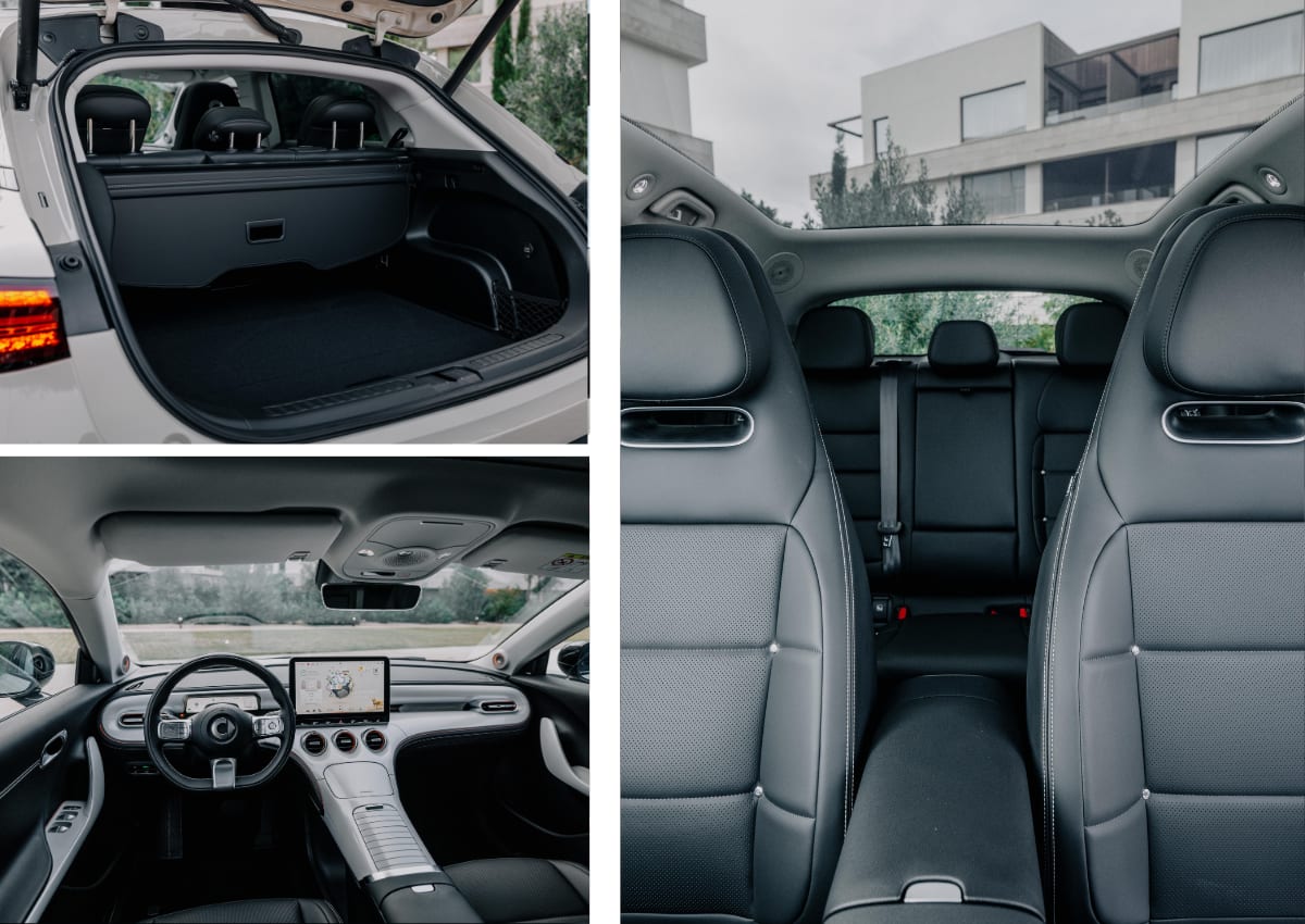 Das Interieur des smart #3 Premium.
