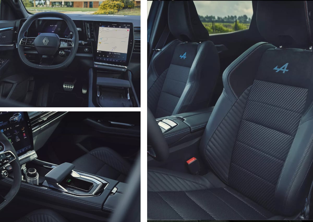 Interior des Renault Austral