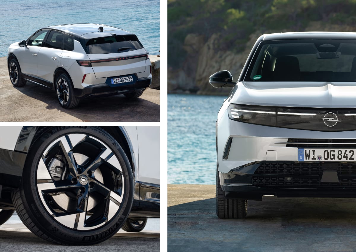 Das Exterieur des Opel Grandland.
