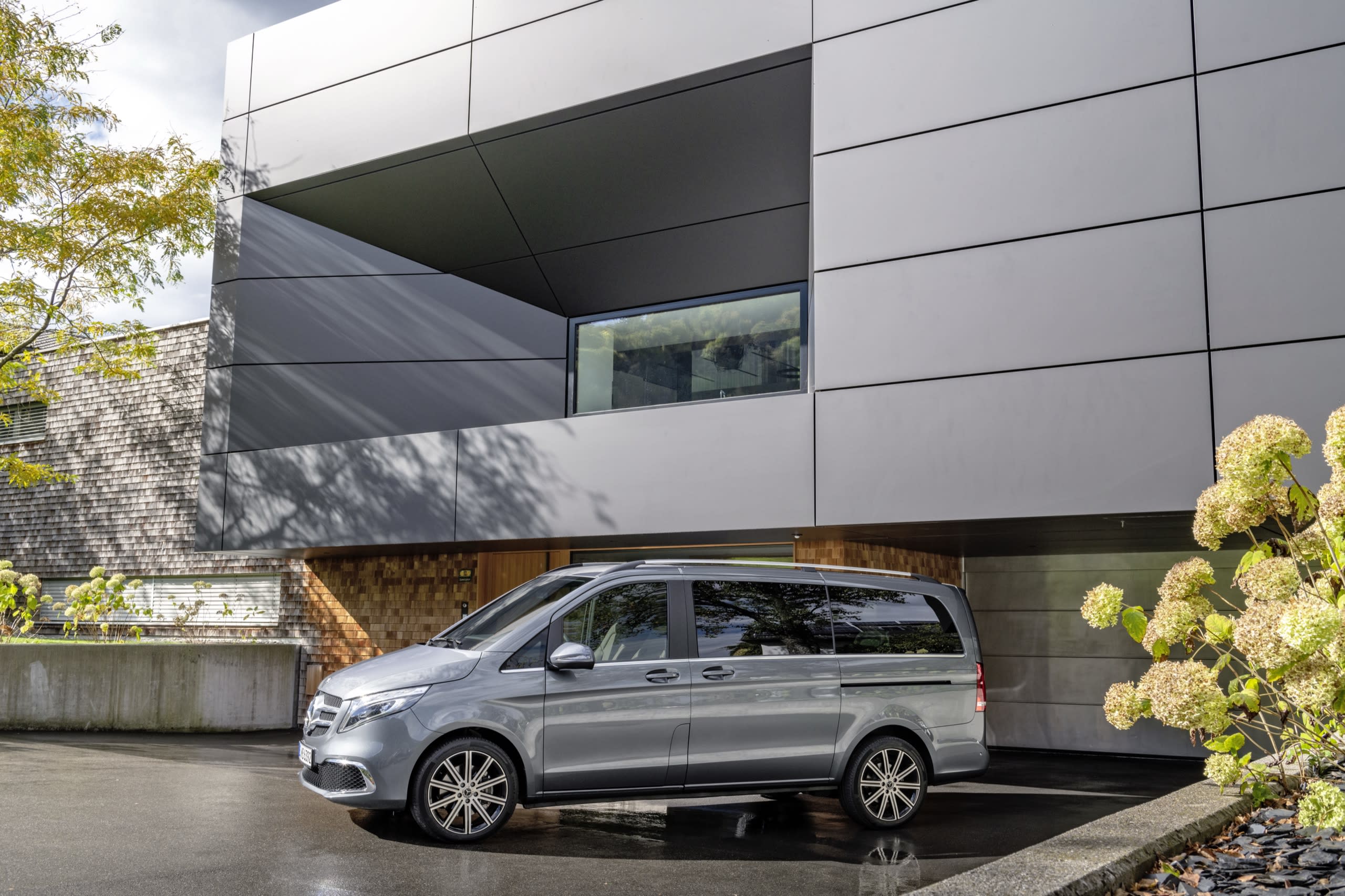 Eine Mercedes V-Klasse.