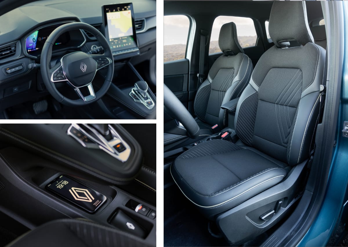 Das Interieur des Renault Symbioz.