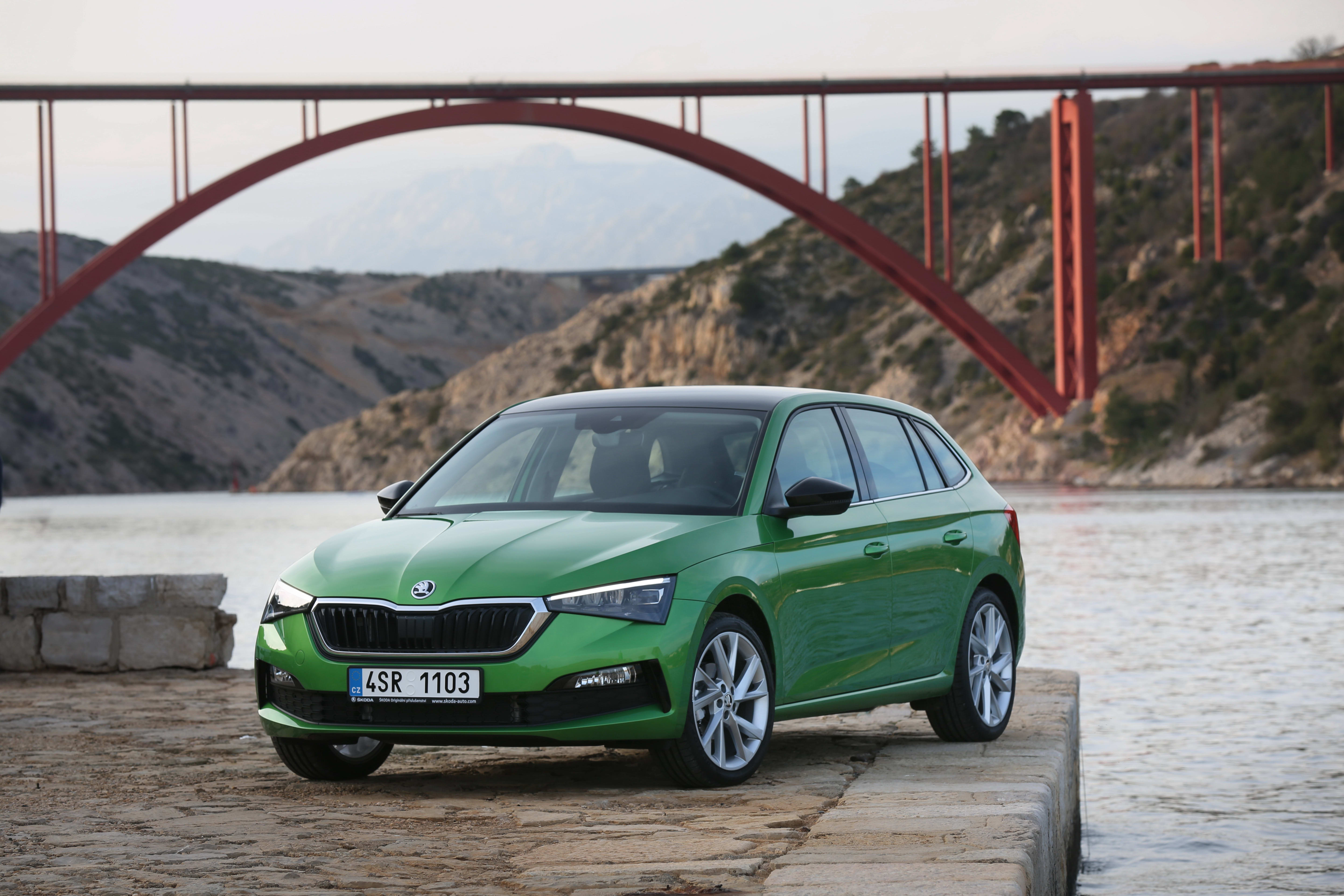 Der Škoda Scala.