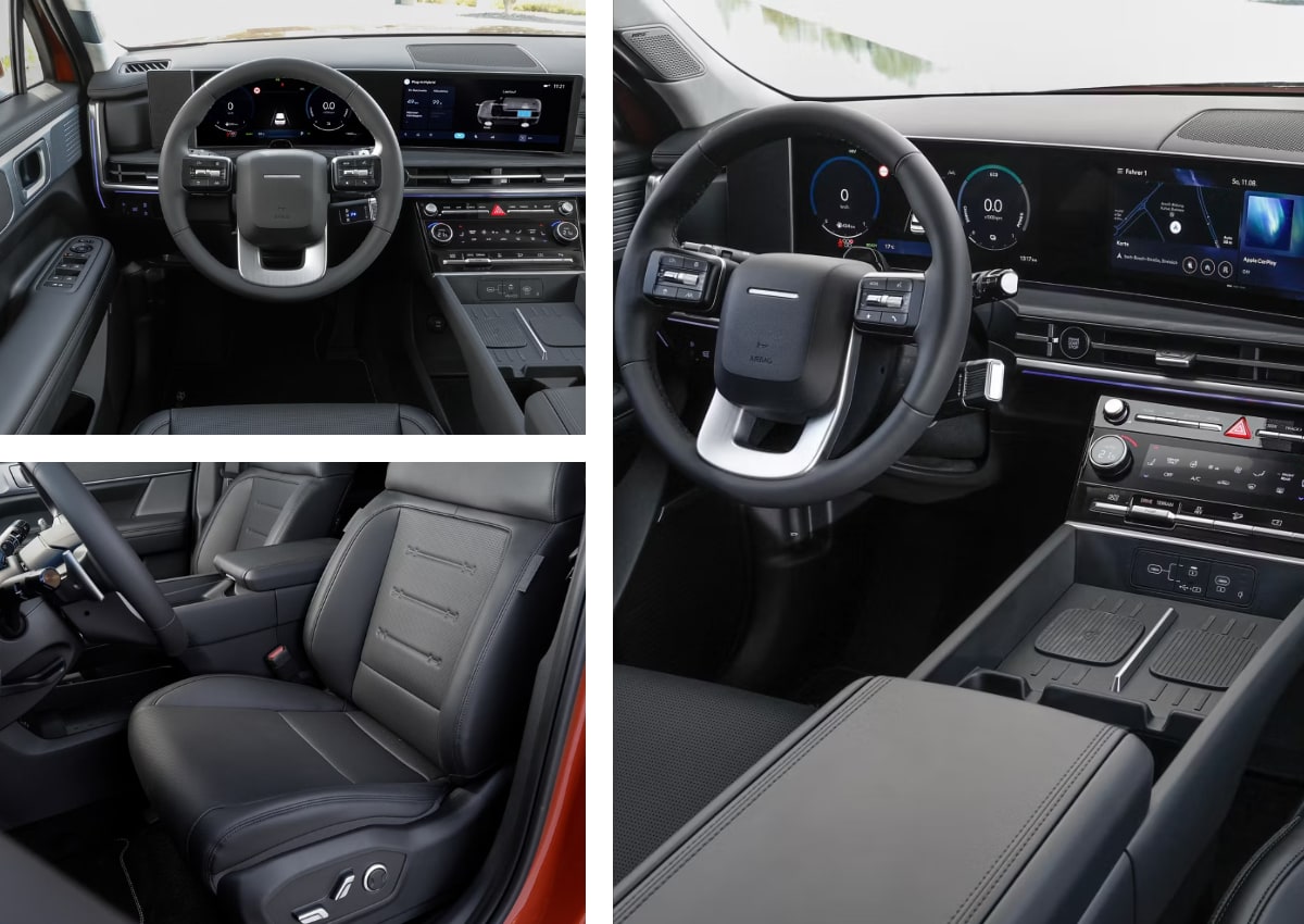 Das Exterieur des Hyundai Santa Fe