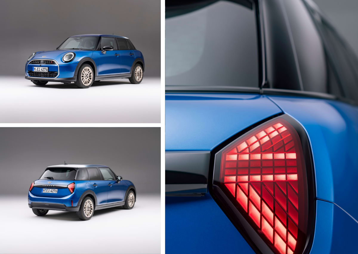 Das Exterieur des MINI Cooper 5-Türer.