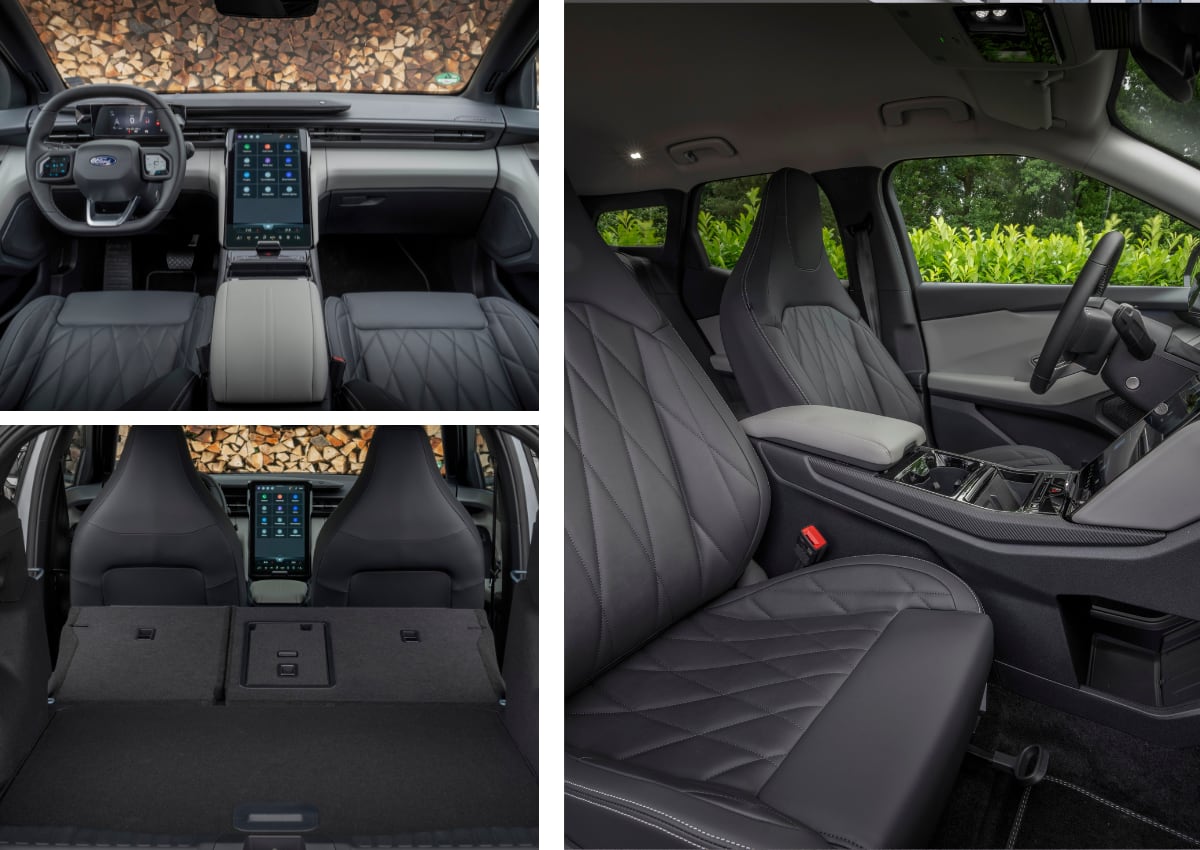 Das Interieur des Ford Explorer.