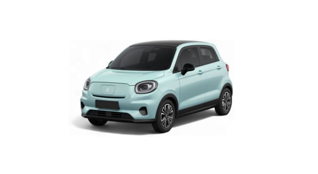 Ein Leapmotor T03 als günstiger Elektro-Kleinwagen 2026.