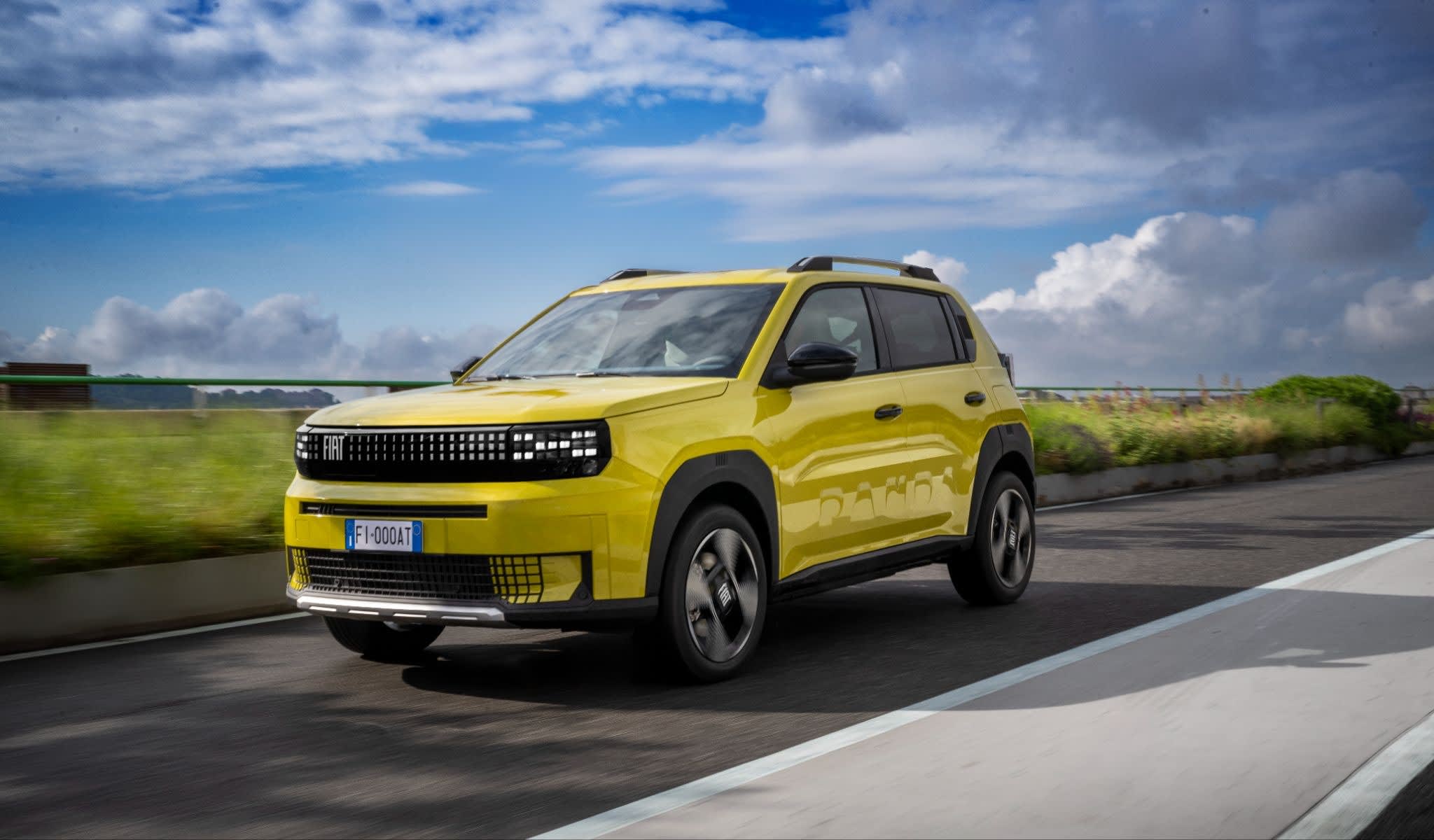 Ein Fiat Grande Panda Elektro als günstiger Elektro-Kleinwagen 2026.