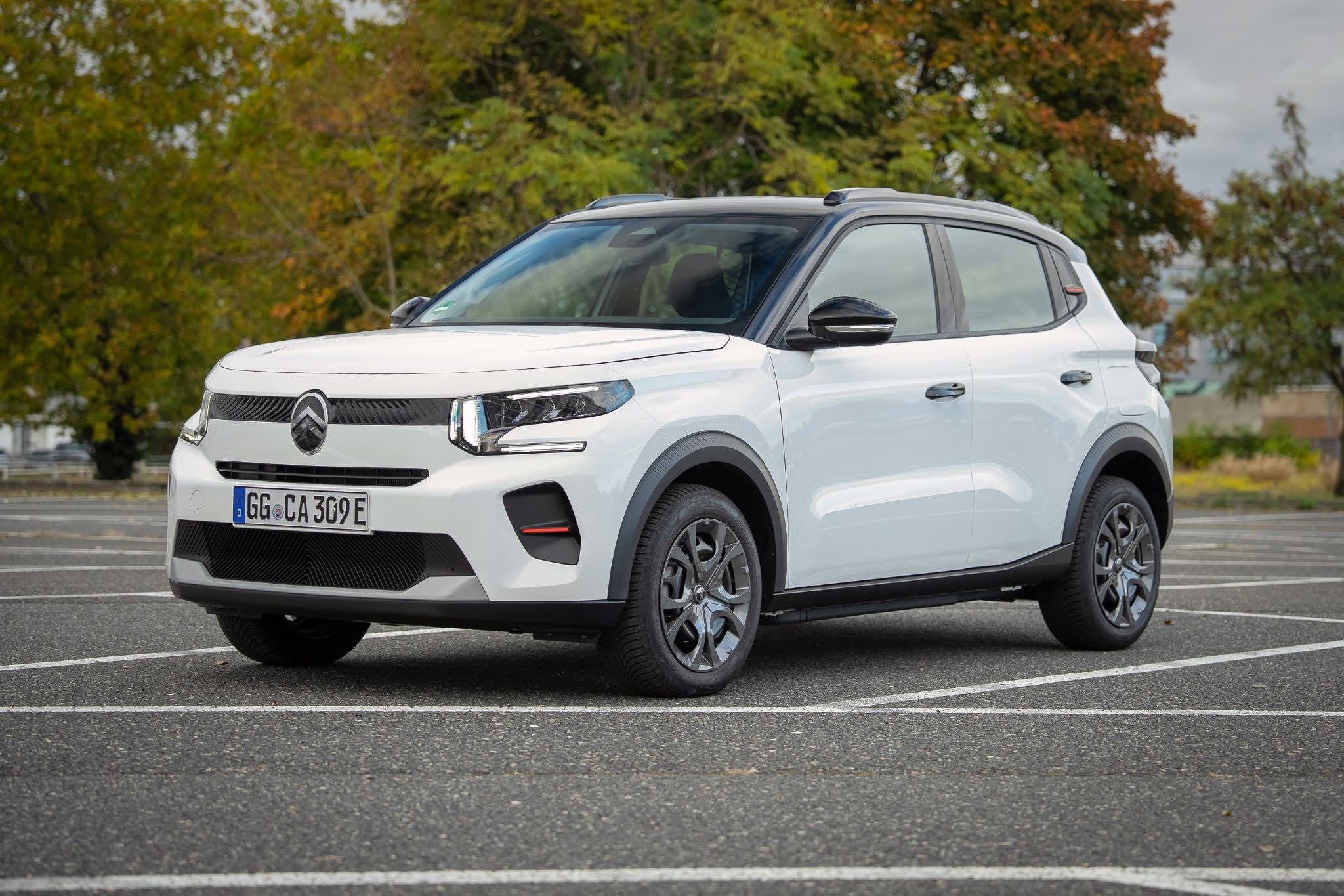 Ein Citroën ë-C3 als günstiger Elektro-Kleinwagen 2026.