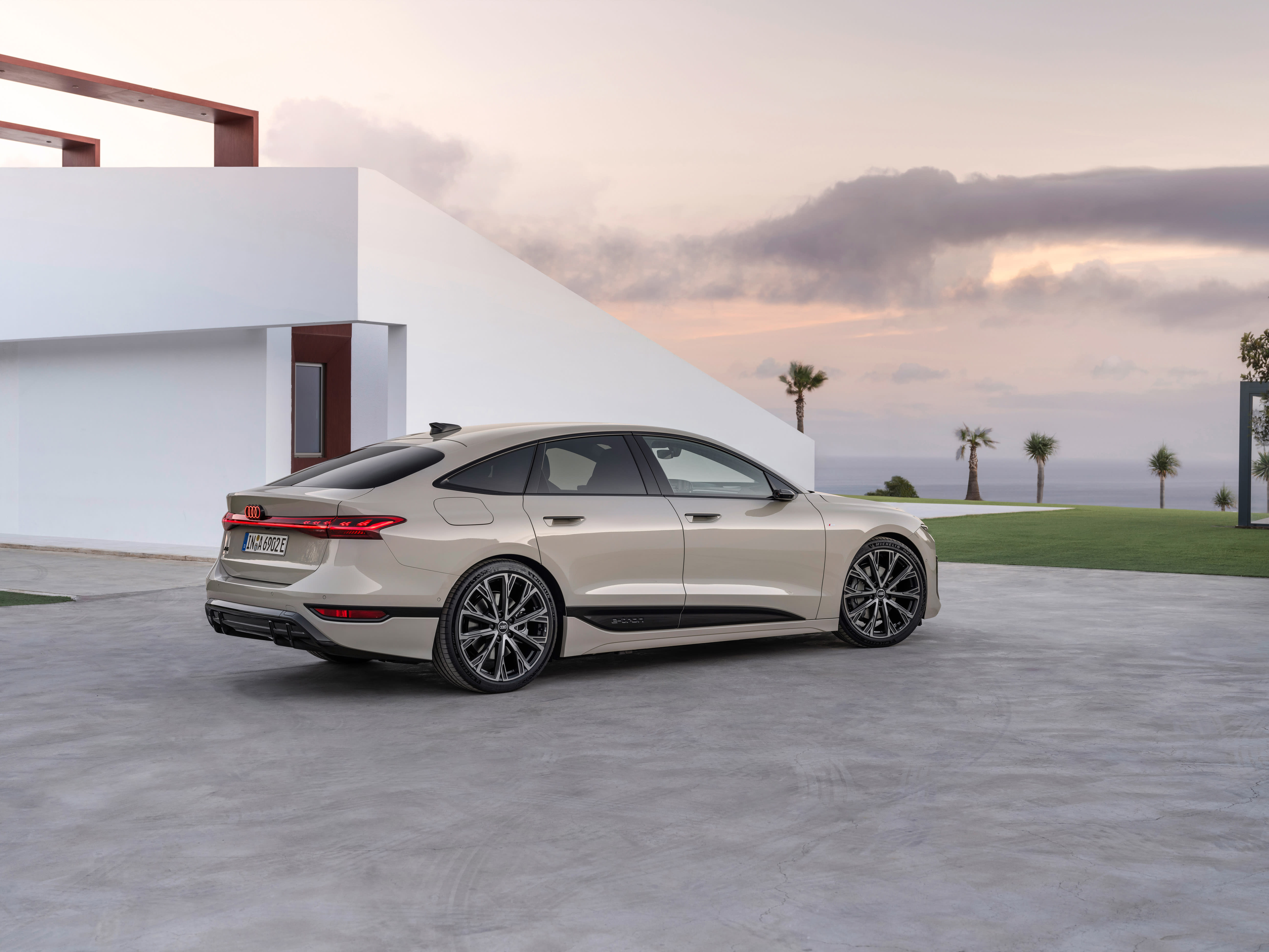 Ein Audi A6 Sportback e-tron.