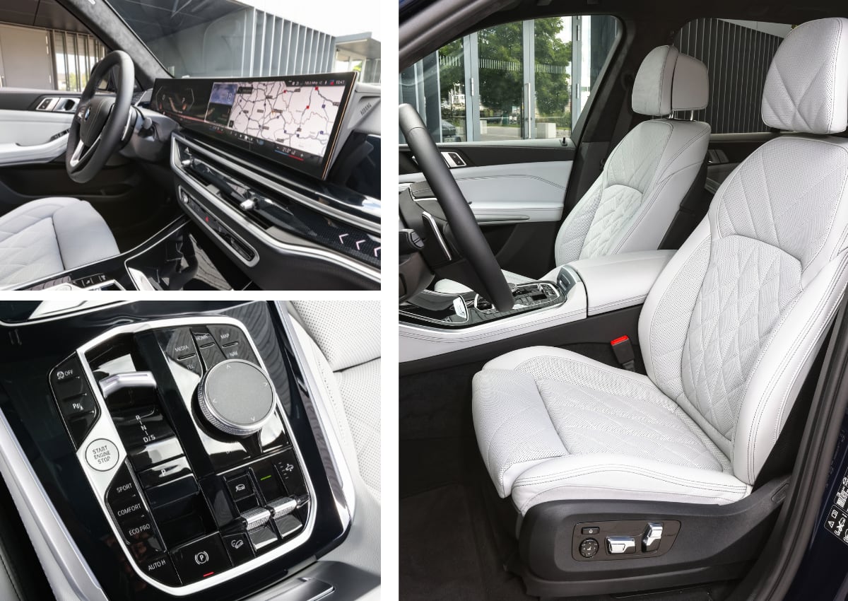 Das Interieur des BMW X5.