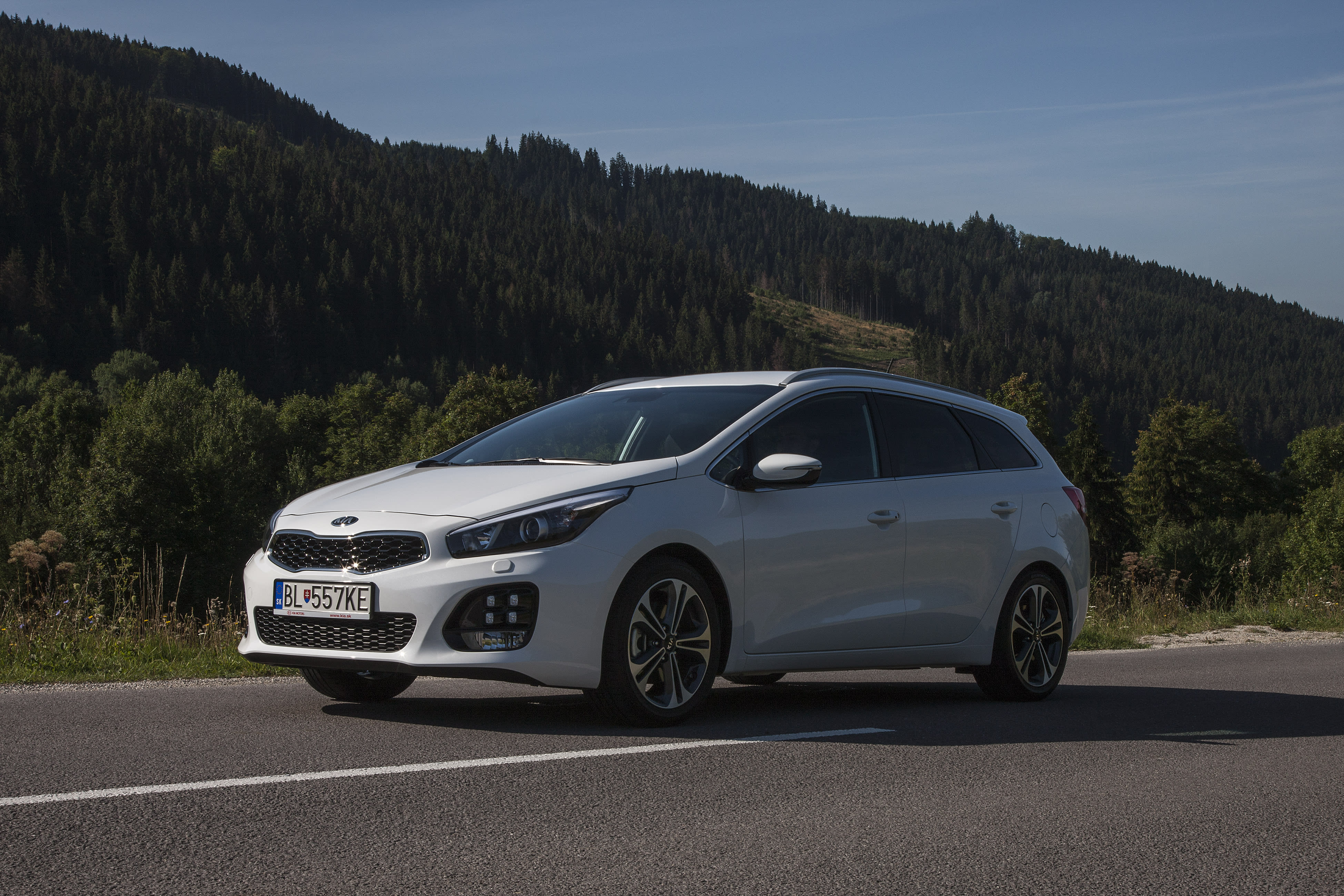 Ein Kia Ceed Sportswagon.
