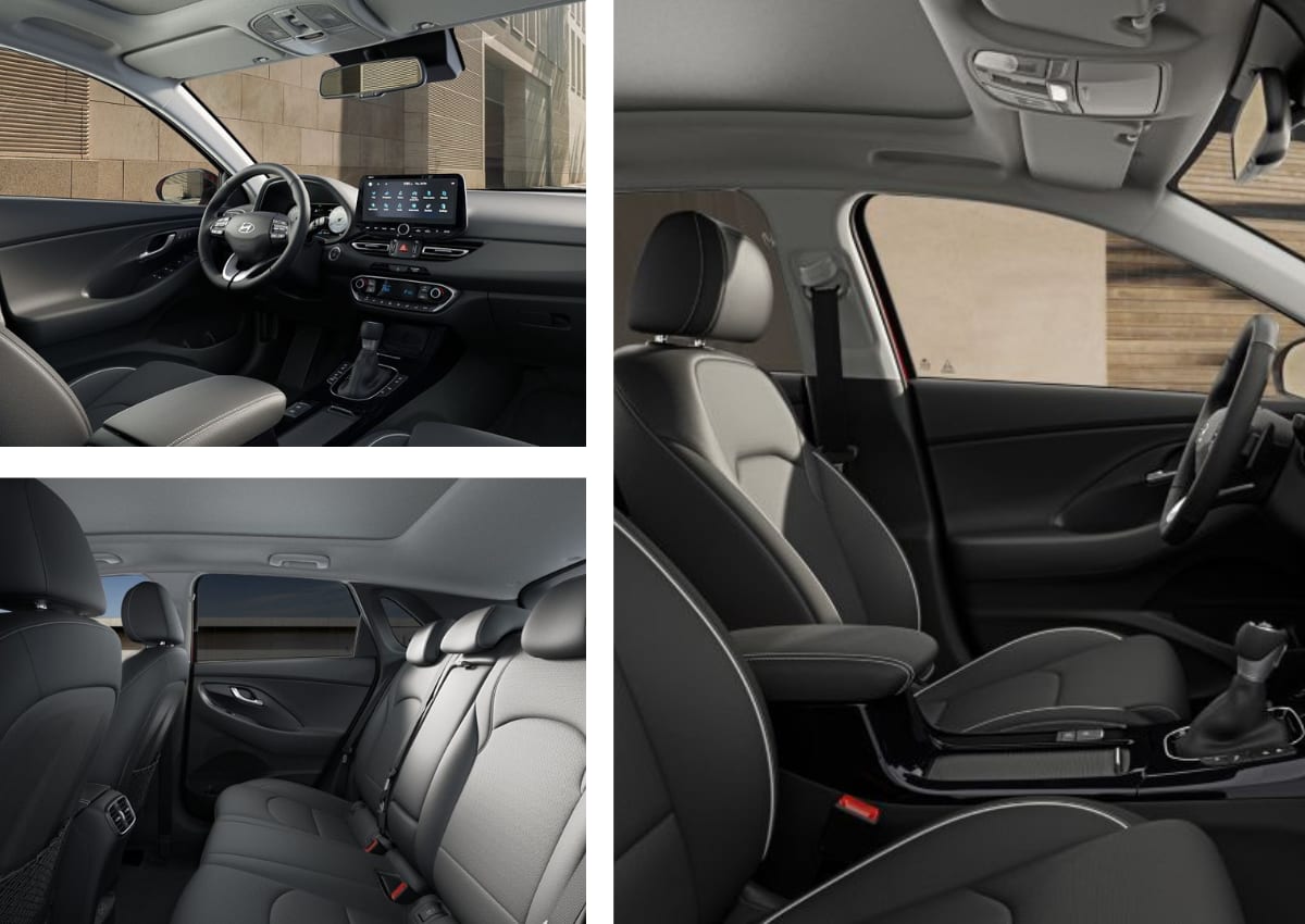 Das Interieur des Hyundai i30.