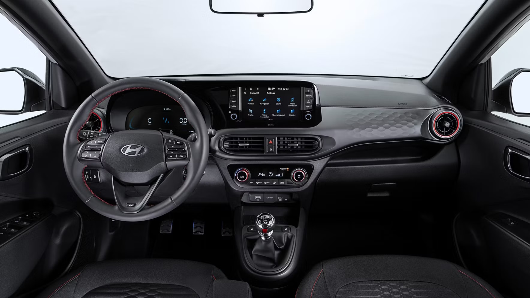 Das Interior des Hyundai i10