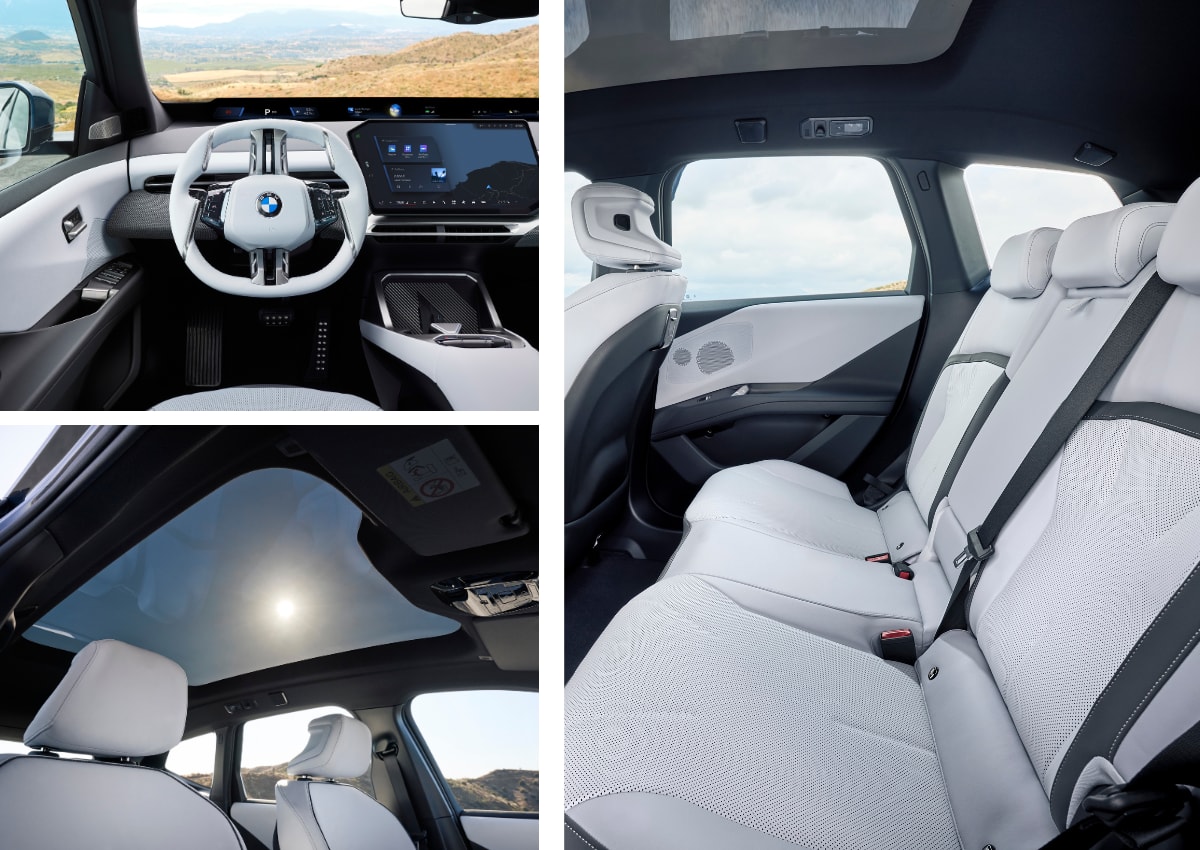 Das Interieur des BMW iX3.