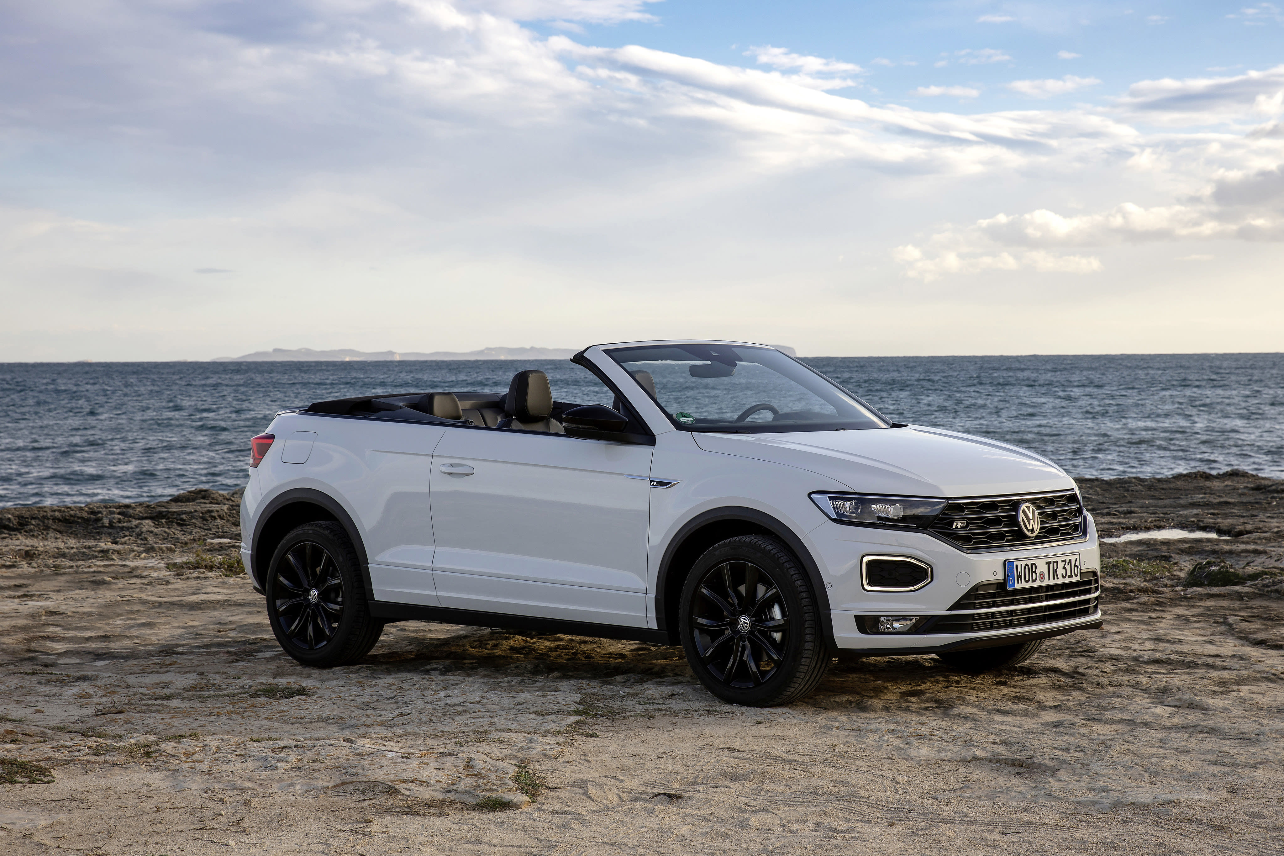 Ein VW T-Roc Cabrio.