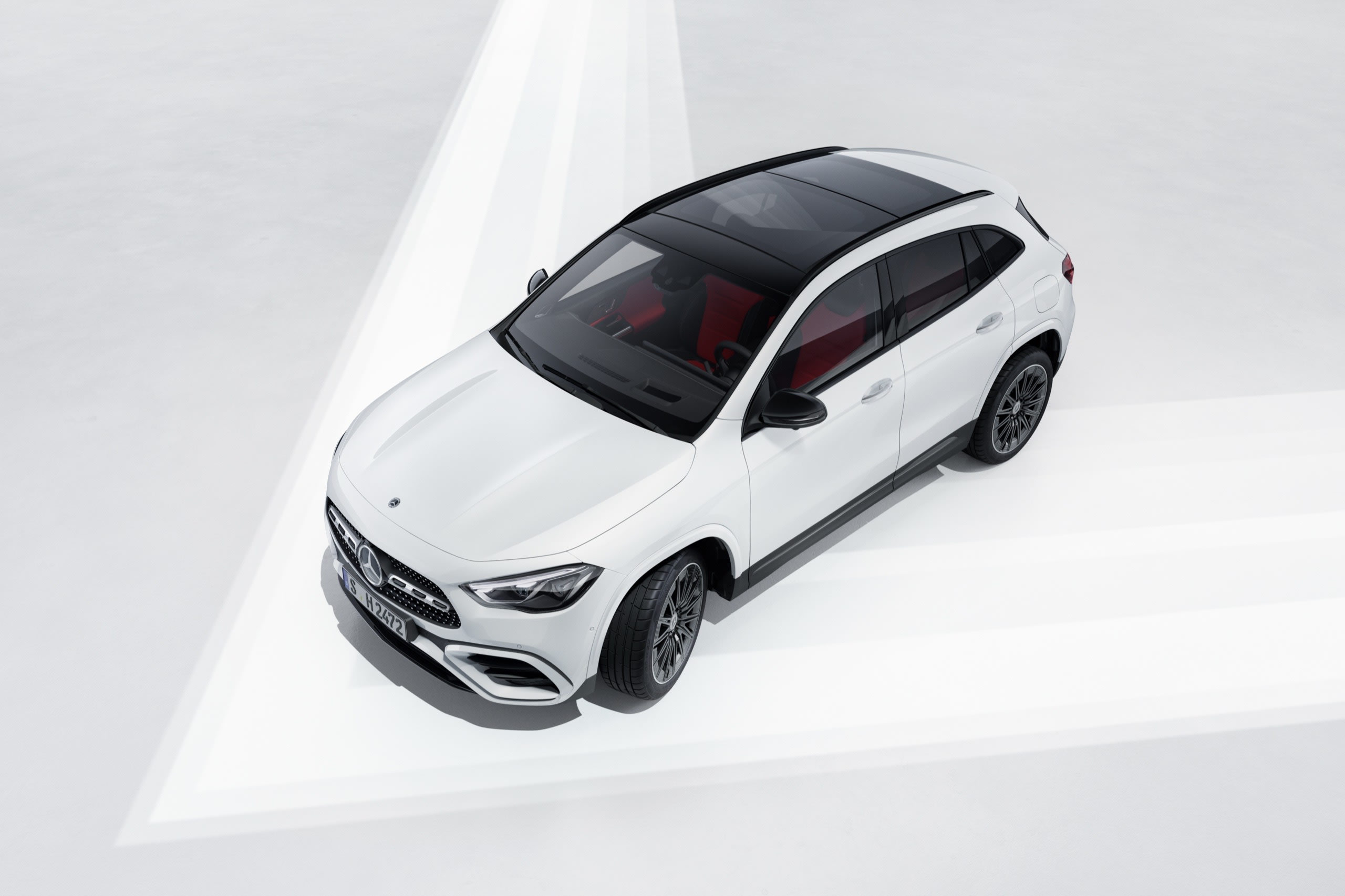 Ein Mercedes GLA.
