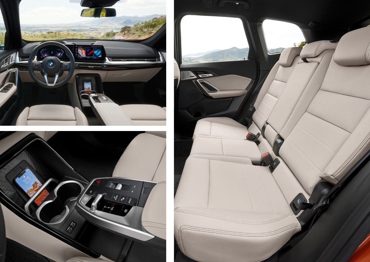 Das Interieur des BMW X1.