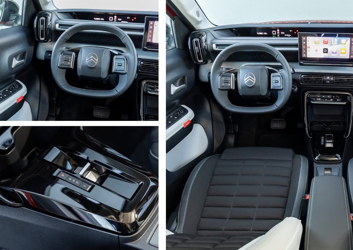 Das Interior des Citroën C3 Aircross