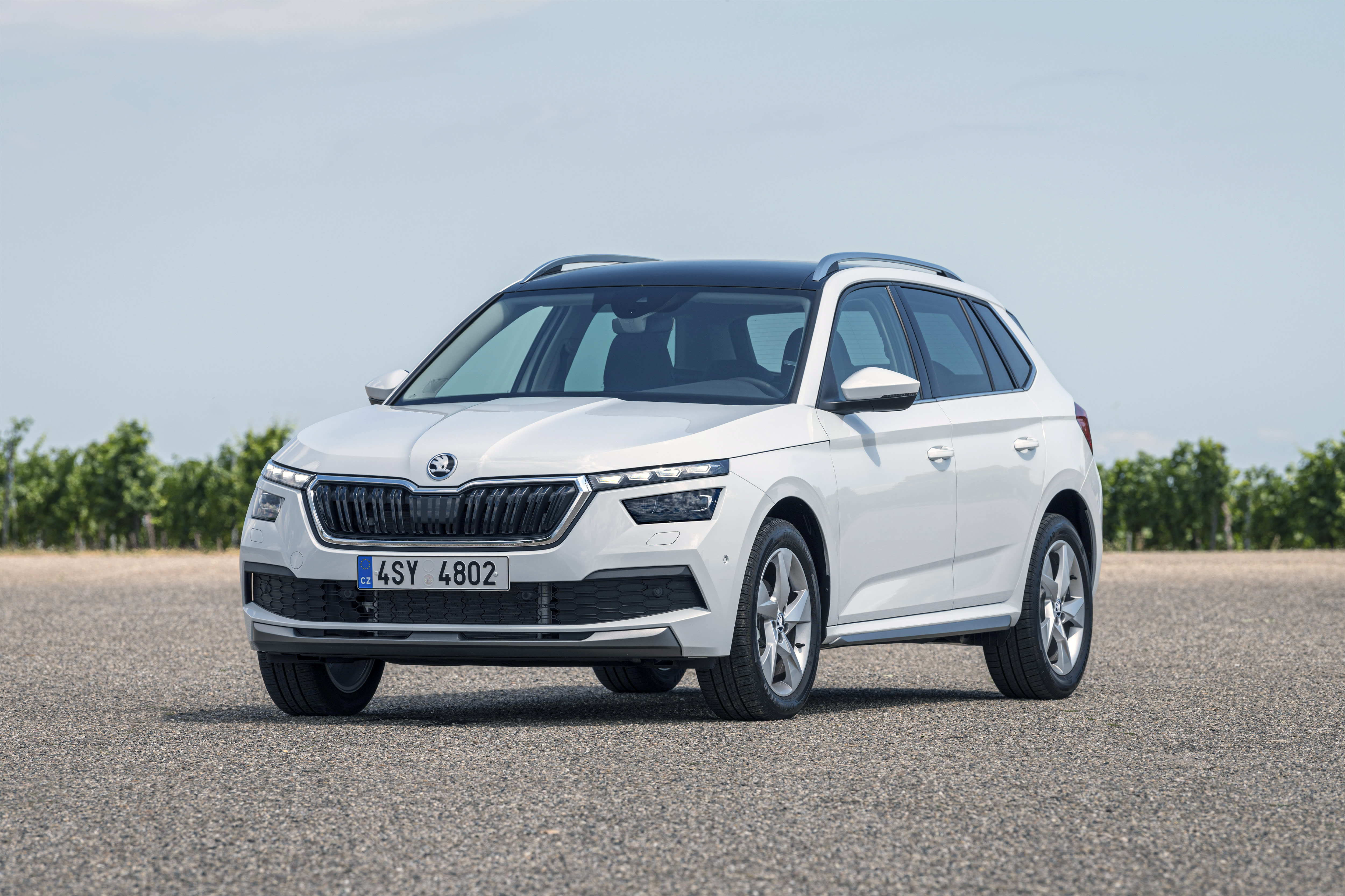 Ein Škoda Kamiq.