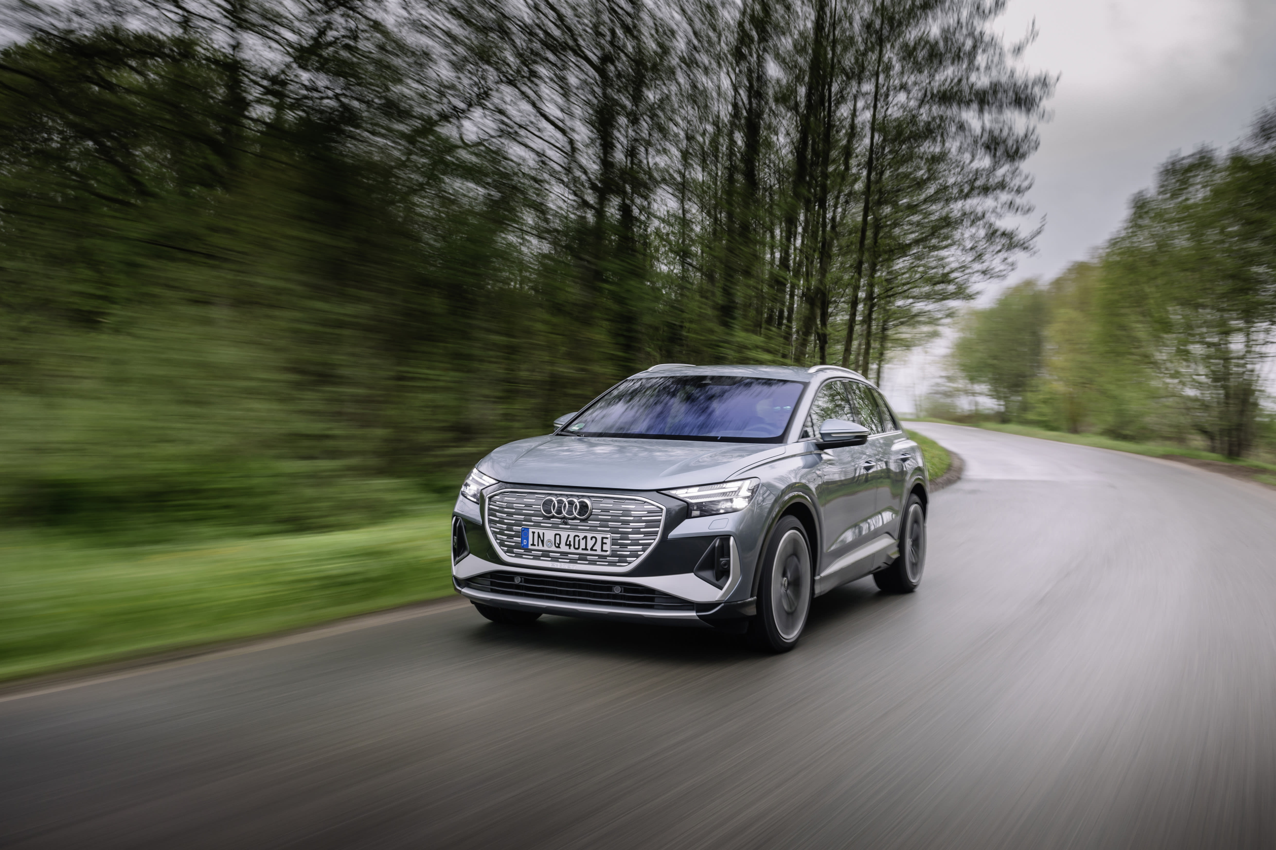 Der Audi Q4 e-tron.