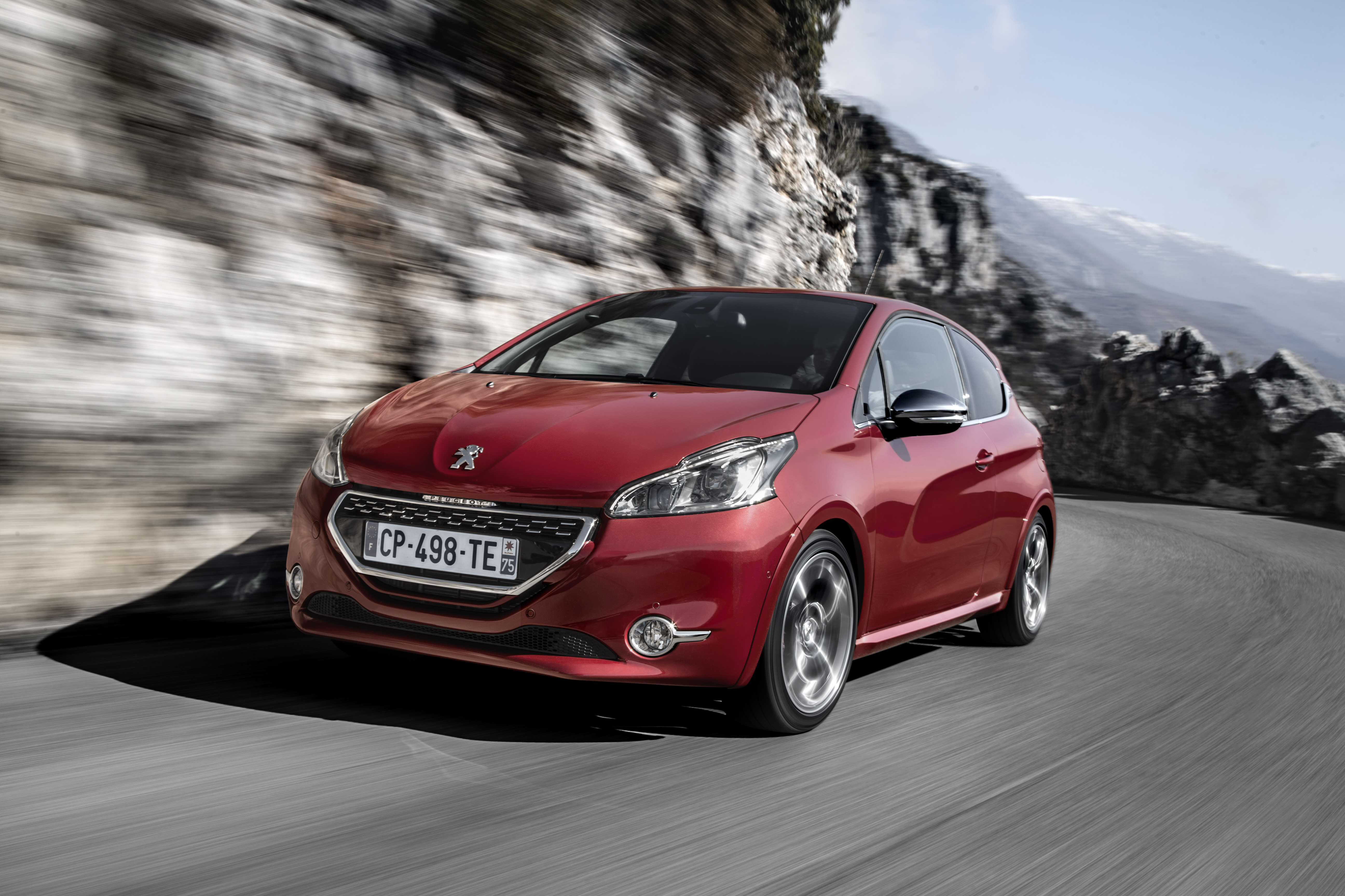 Der Peugeot 208.