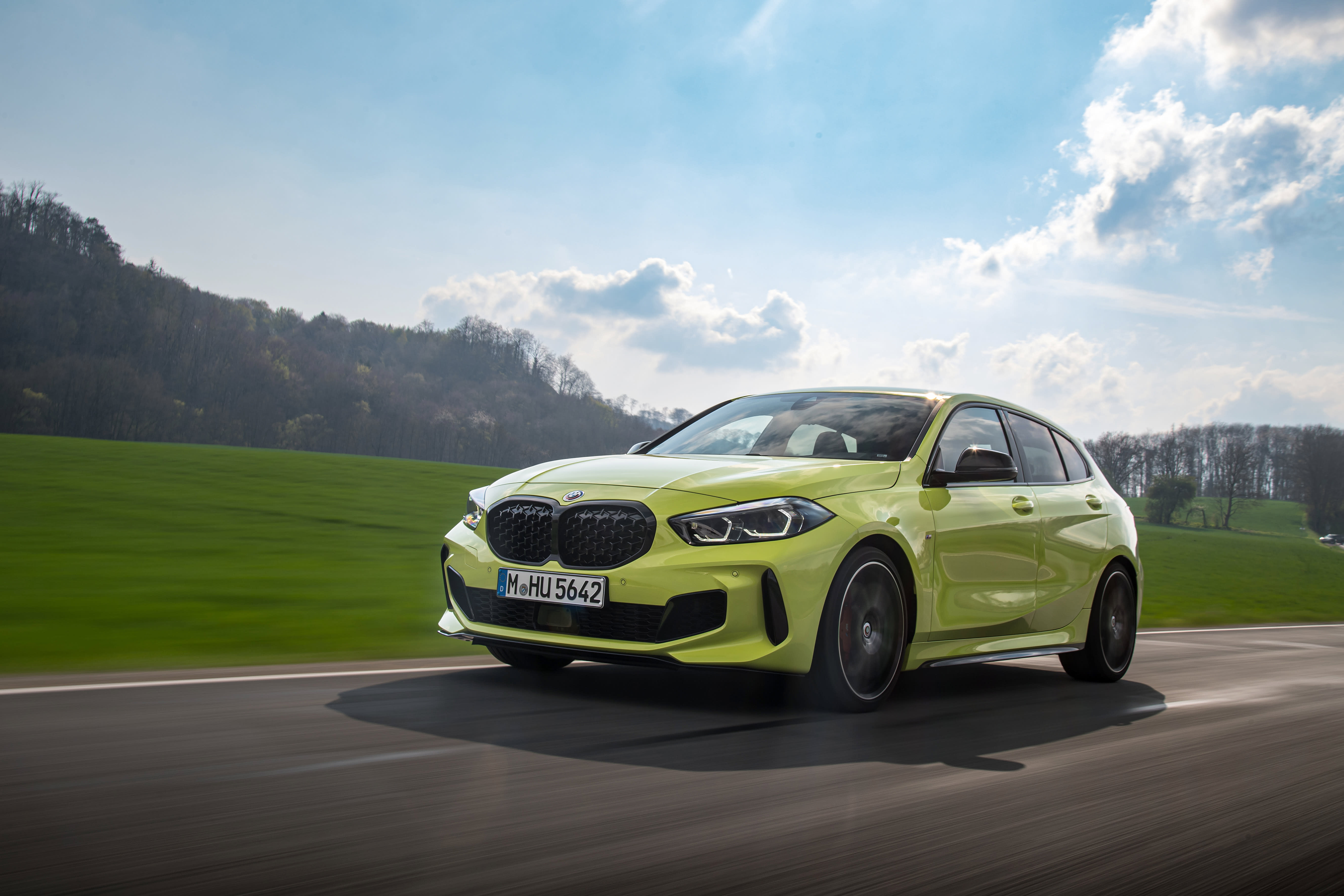 Der BMW M135i xDrive.