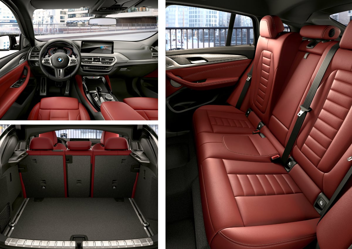 Das Interieur des BMW X4.