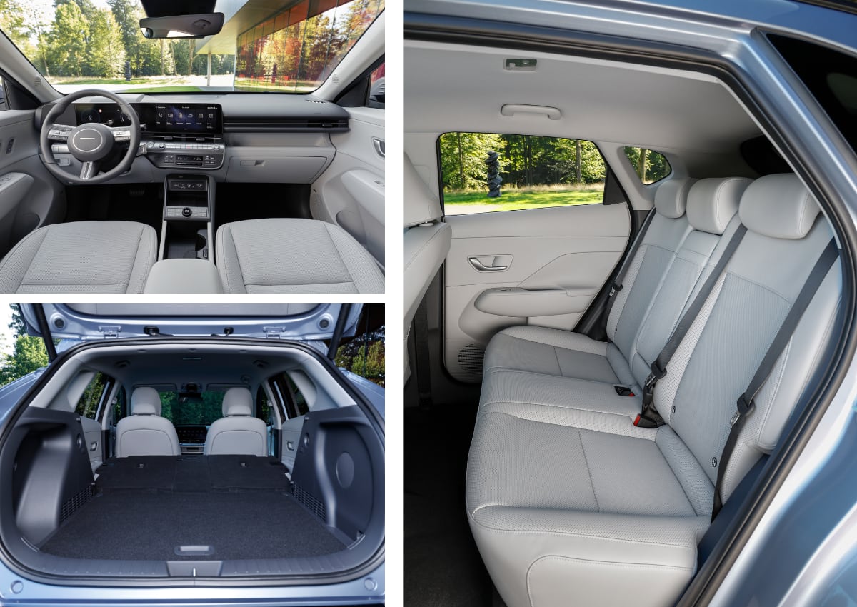 Das Interieur des Hyundai KONA Elektro.